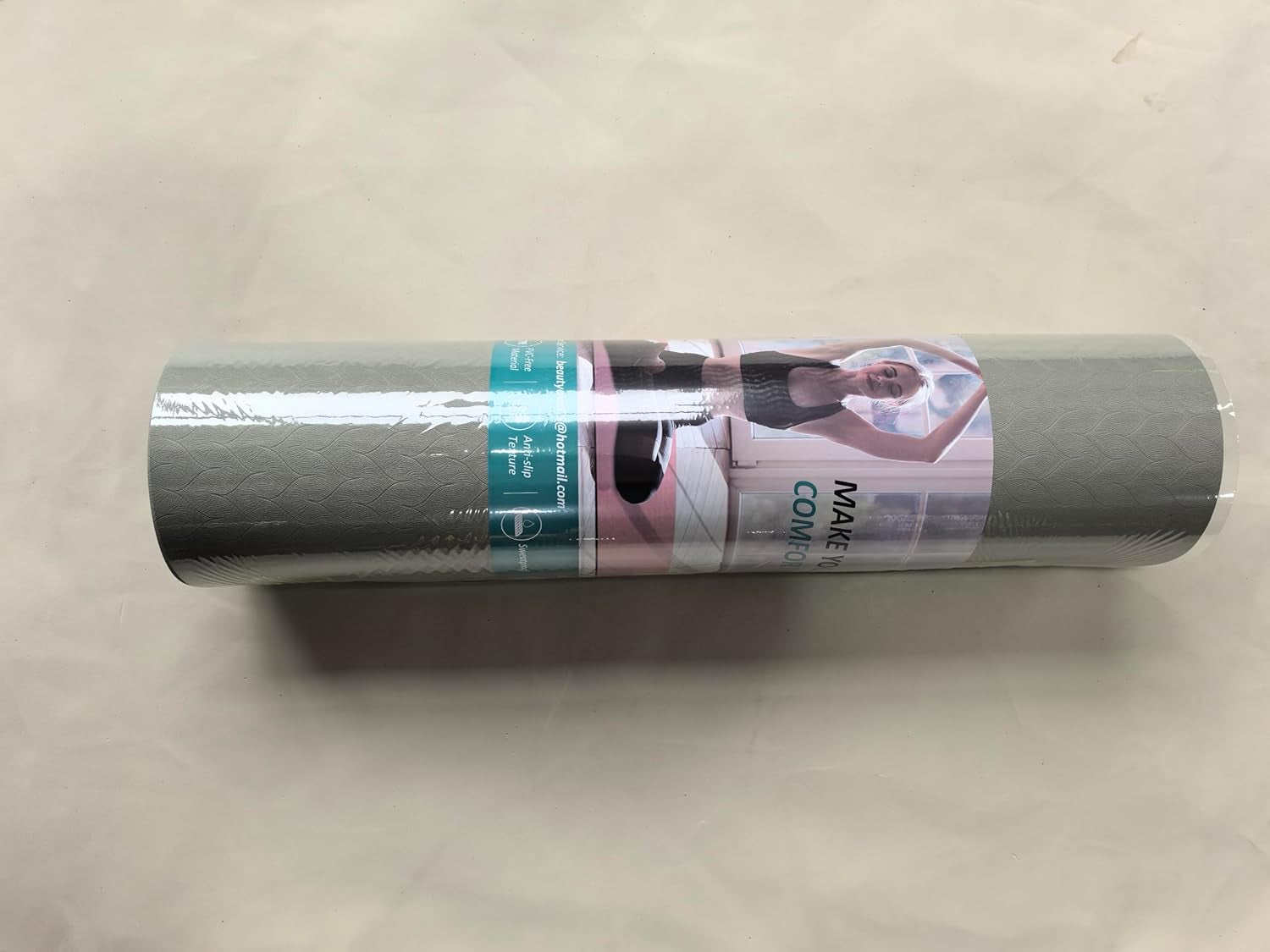 Yoga Mat with Strap, 1/3 Inch Extra Thick Yoga Mat Double-Sided Non Slip, Professional TPE Yoga Mats for Women Men, Workout Mat for Yoga, Pilates and Floor Exercises