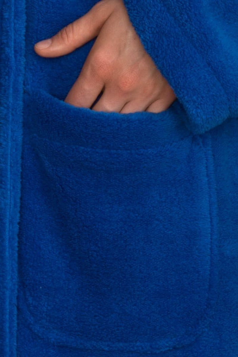 Womens Robe Super Soft Plush Bathrobe Fleece Spa Bath Robe for Women