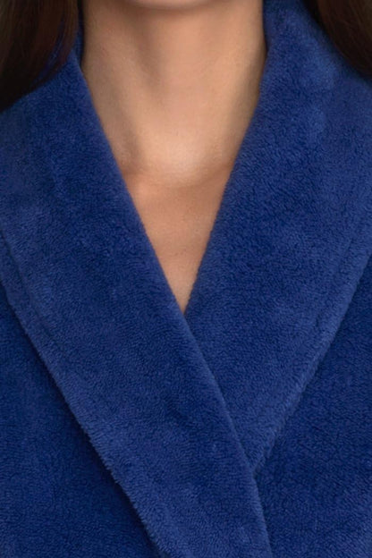 Womens Robe Super Soft Plush Bathrobe Fleece Spa Bath Robe for Women